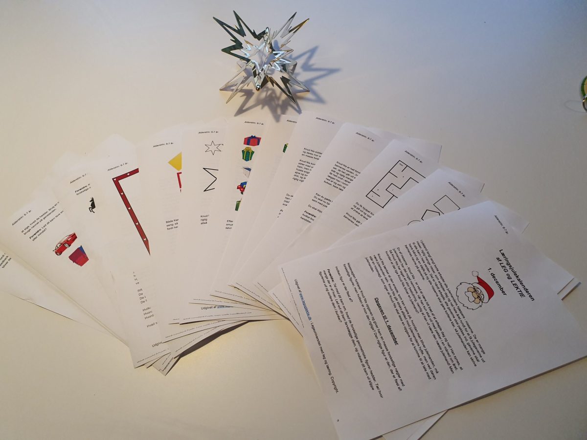 Læringsjulekalender 4-5år  (Print selv) - Billede 2