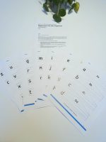 "Lær bogstaver" hæfte - Opgaver og forældrevejledning  (Print selv) - Billede 6