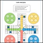 Matematik - 8 forskellige ludospil  (Print selv) - Billede 4