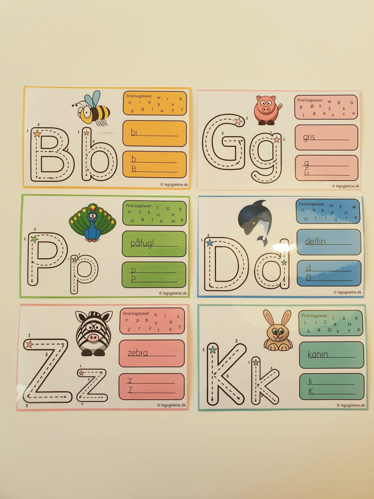 Leg&Lektie kort  (Print selv) - Billede 4