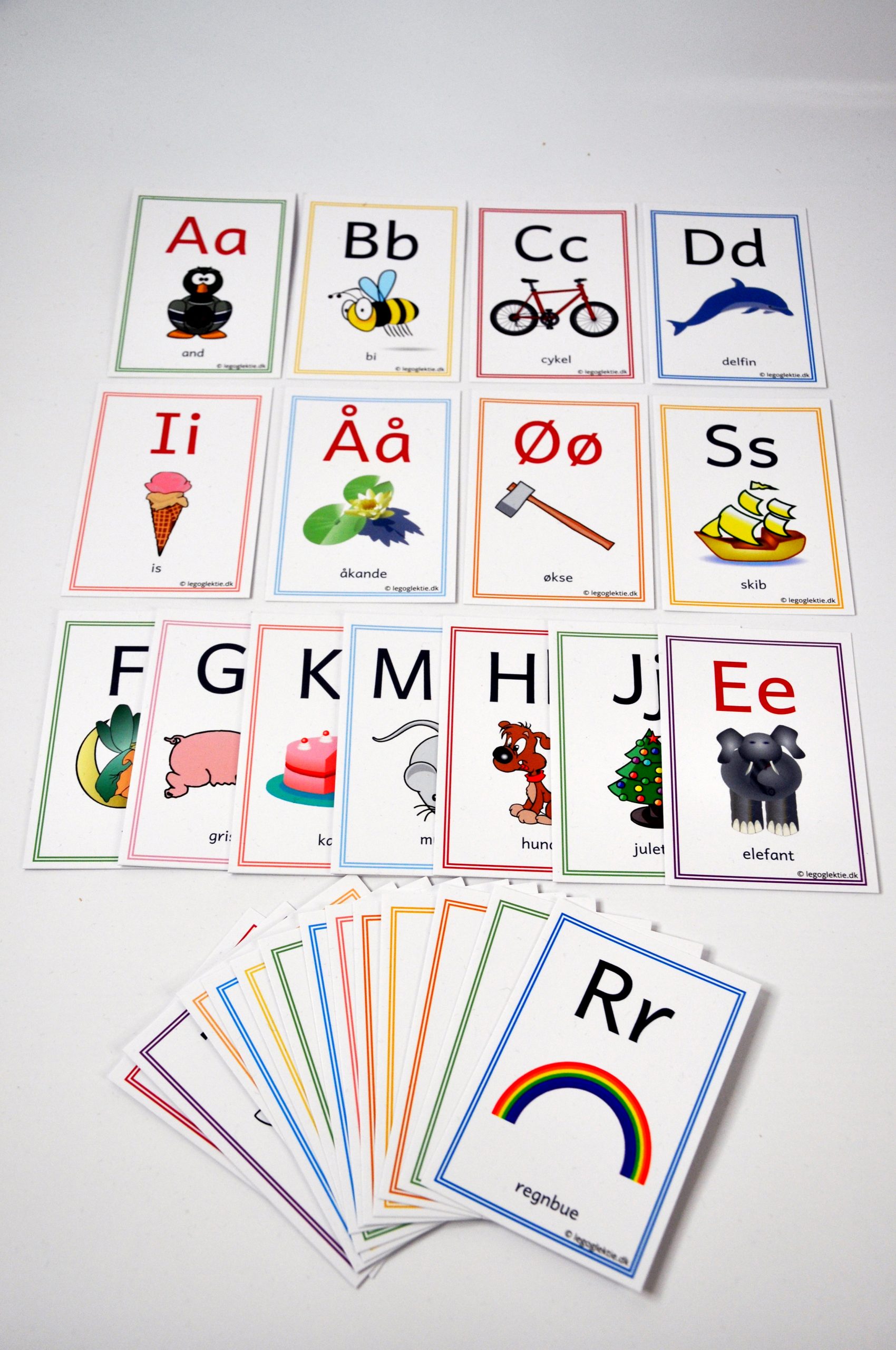 Billede af Bogstavkort - lær bogstaver