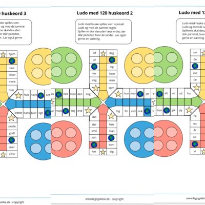 Hjælp til læsning og lyde 0.-1. klasse - pakke (Print selv)