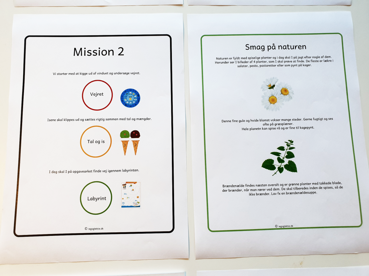 Hæfte med sommermission 4 - 7 år  (Print selv) - Billede 6