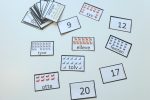 Vendespil og domino med tal og bogstaver - Billede 3