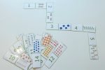 Vendespil og domino med tal og bogstaver