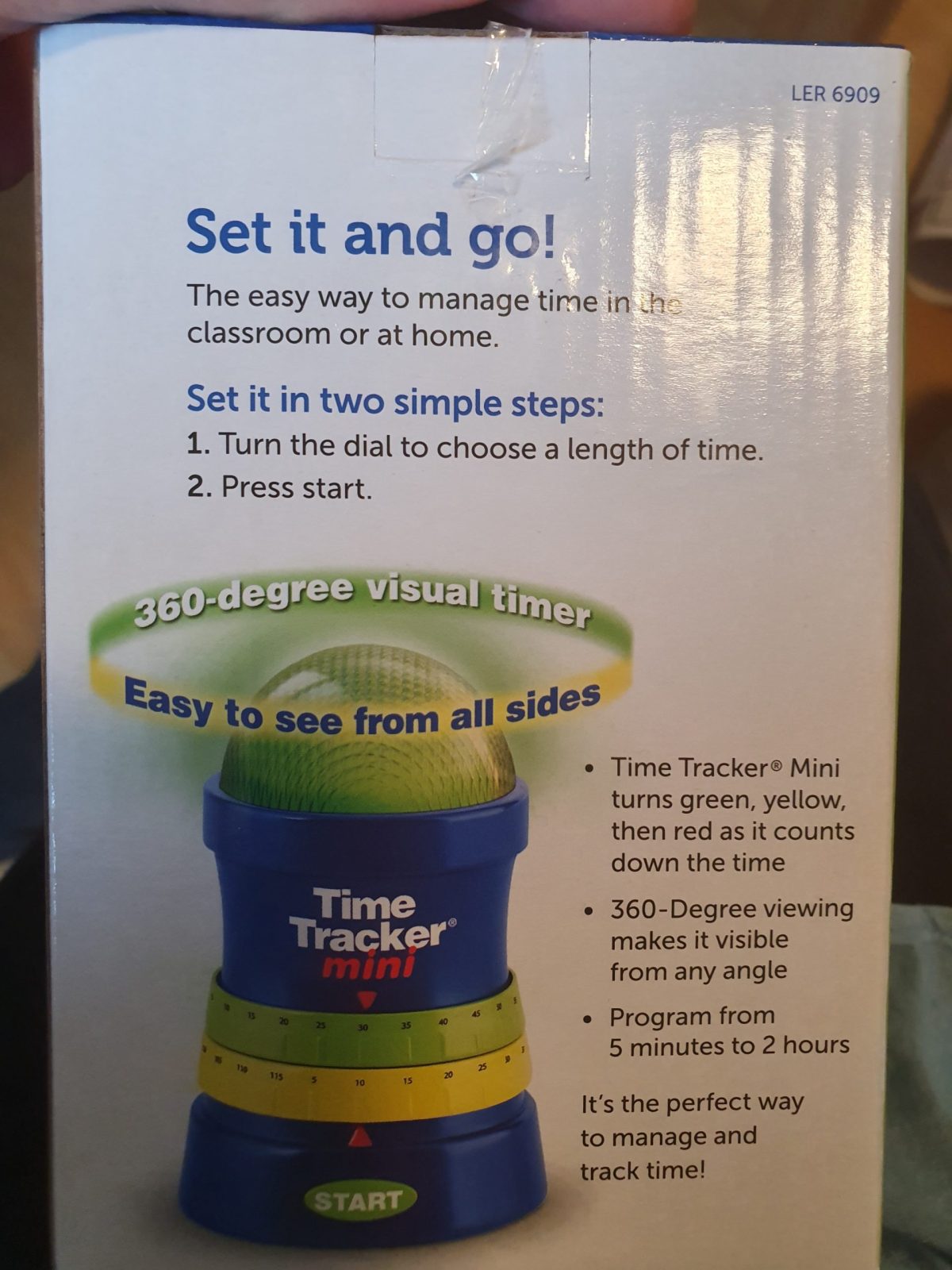 Time Tracker mini - undgå konflikter! Time timer til børn - Billede 5