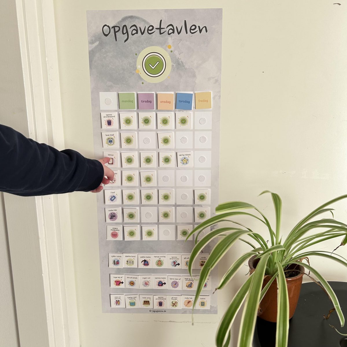 Opgavetavlen pakken - pligter og opgaver - Billede 2