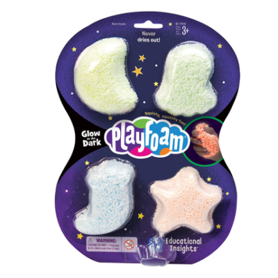 Selvlysende playfoam 4-pak