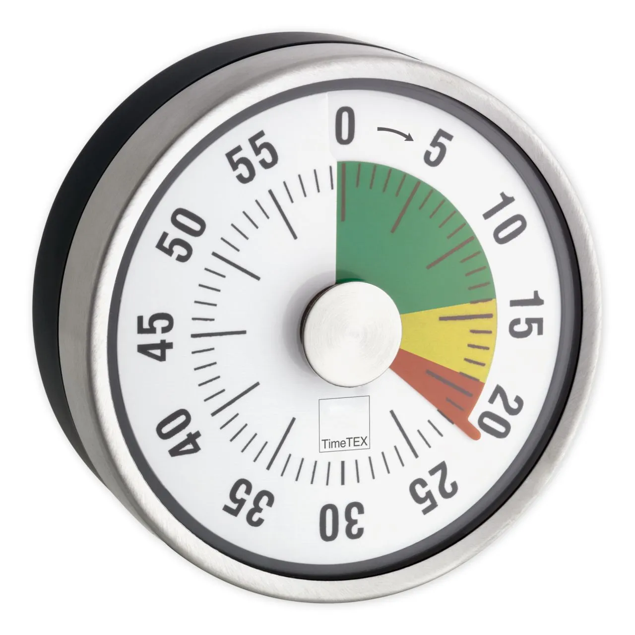 Time timer med farvekode - med magnet