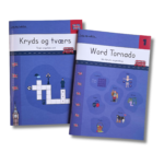 2 x engelskbøger - opgavebog og krydsord