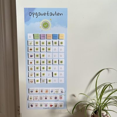 Opgavetavle pakken - pligter og opgaver