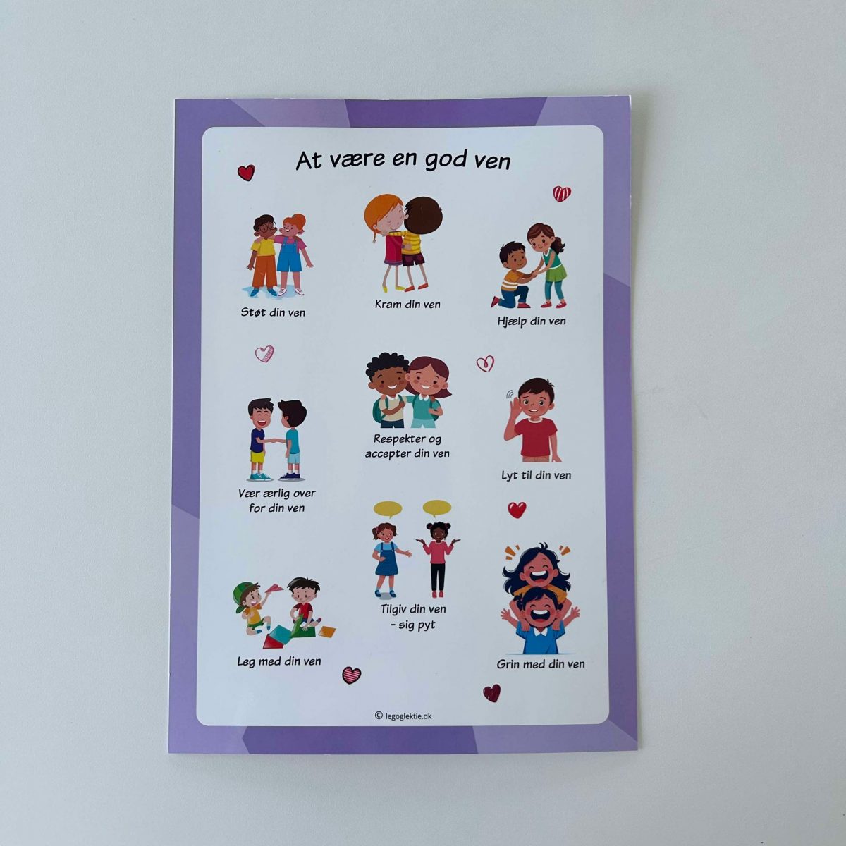 Pakken til sociale spilleregler (4 x tavler) - Billede 4