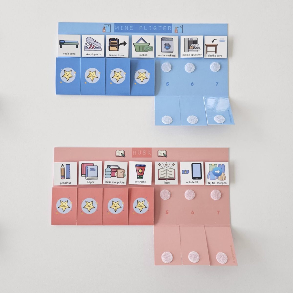 Fleksible rutineflapper pakken (Husk, pligter og rutiner) - Billede 3