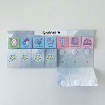 3 x grå rutineflapper - KUN rutineflapper + velcro - Billede 4