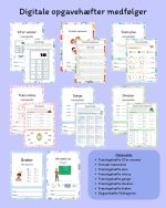 Matematik 0. - 10. klasse - færdigtrykte Leg&Lektie cirkler - Billede 3