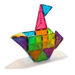 MAGNA-TILES i klare transparente farver 32 stk - Billede 4