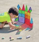 MAGNA-TILES i klare transparente farver 32 stk - Billede 6