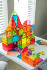 MAGNA-TILES magnetisk byggesæt 110 stk - Billede 6