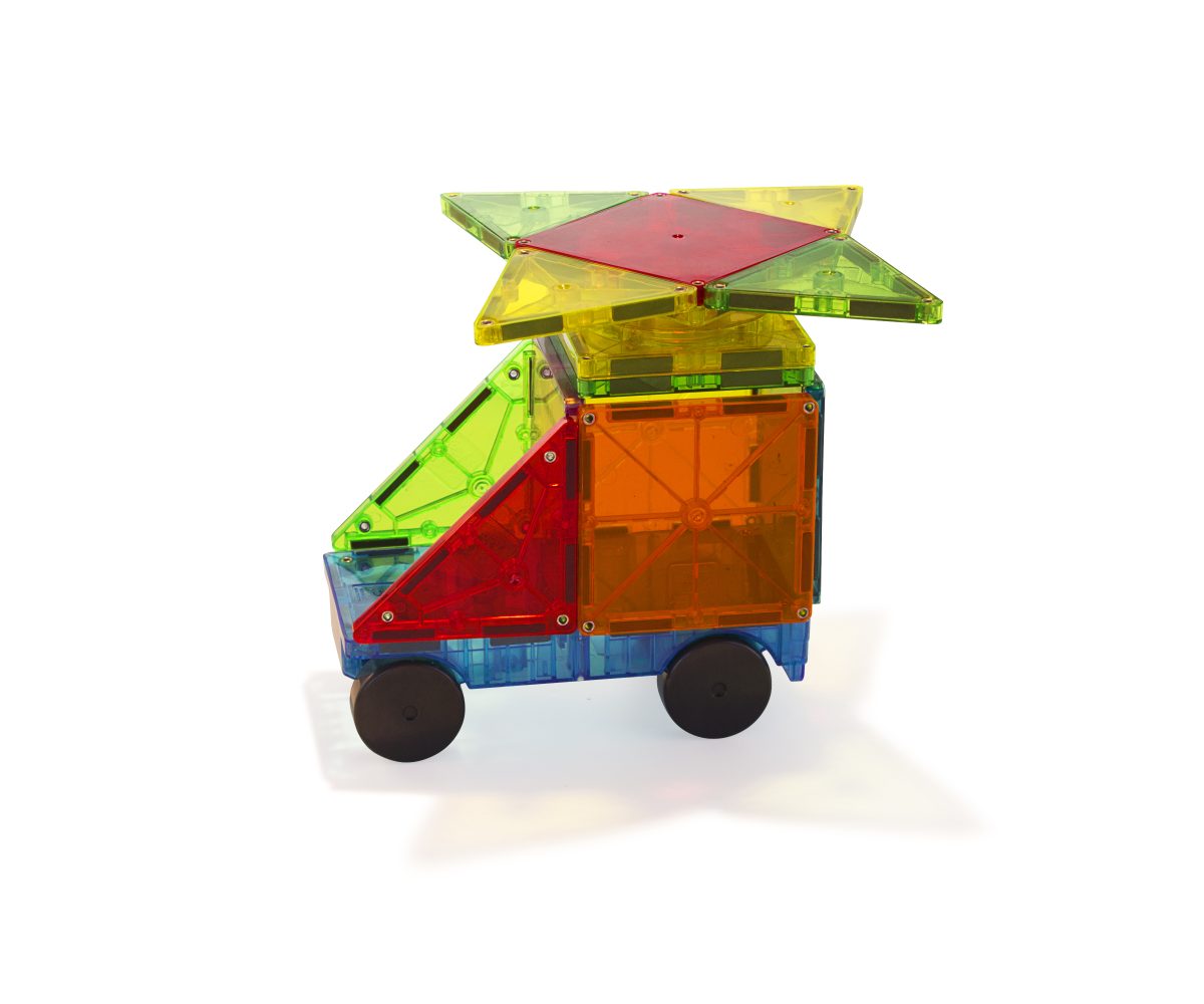 MAGNA-TILES magnetisk byggesæt 110 stk - Billede 5