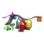 MAGNA-TILES racerbane med 2 biler 40 dele - Billede 4