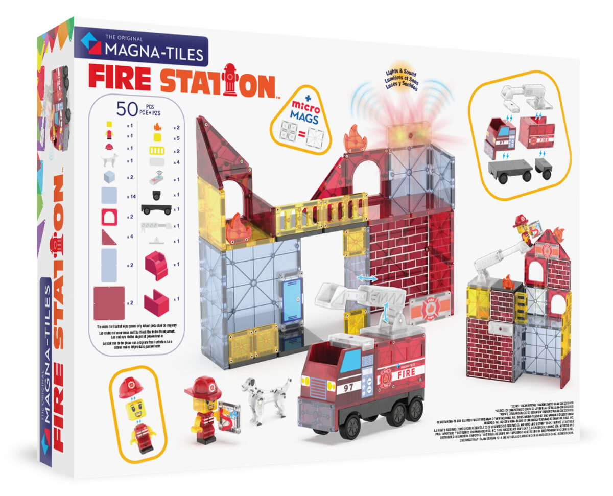 MAGNA-TILES brandstation med lys og lyd 50 stk - Billede 2