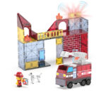 MAGNA-TILES brandstation med lys og lyd 50 stk - Billede 3