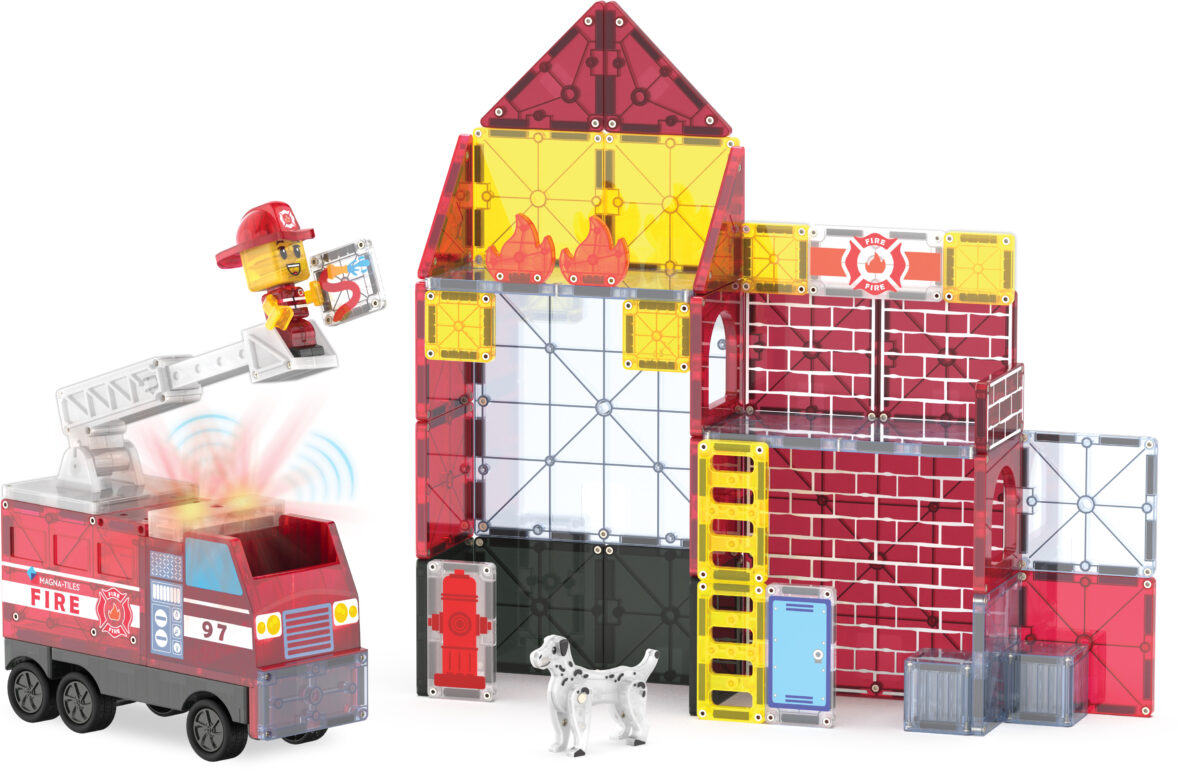 MAGNA-TILES brandstation med lys og lyd 50 stk - Billede 4