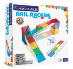 Magna-Tiles kuglebane rail racer 33 pcs. Legetøj med magneter til børn.