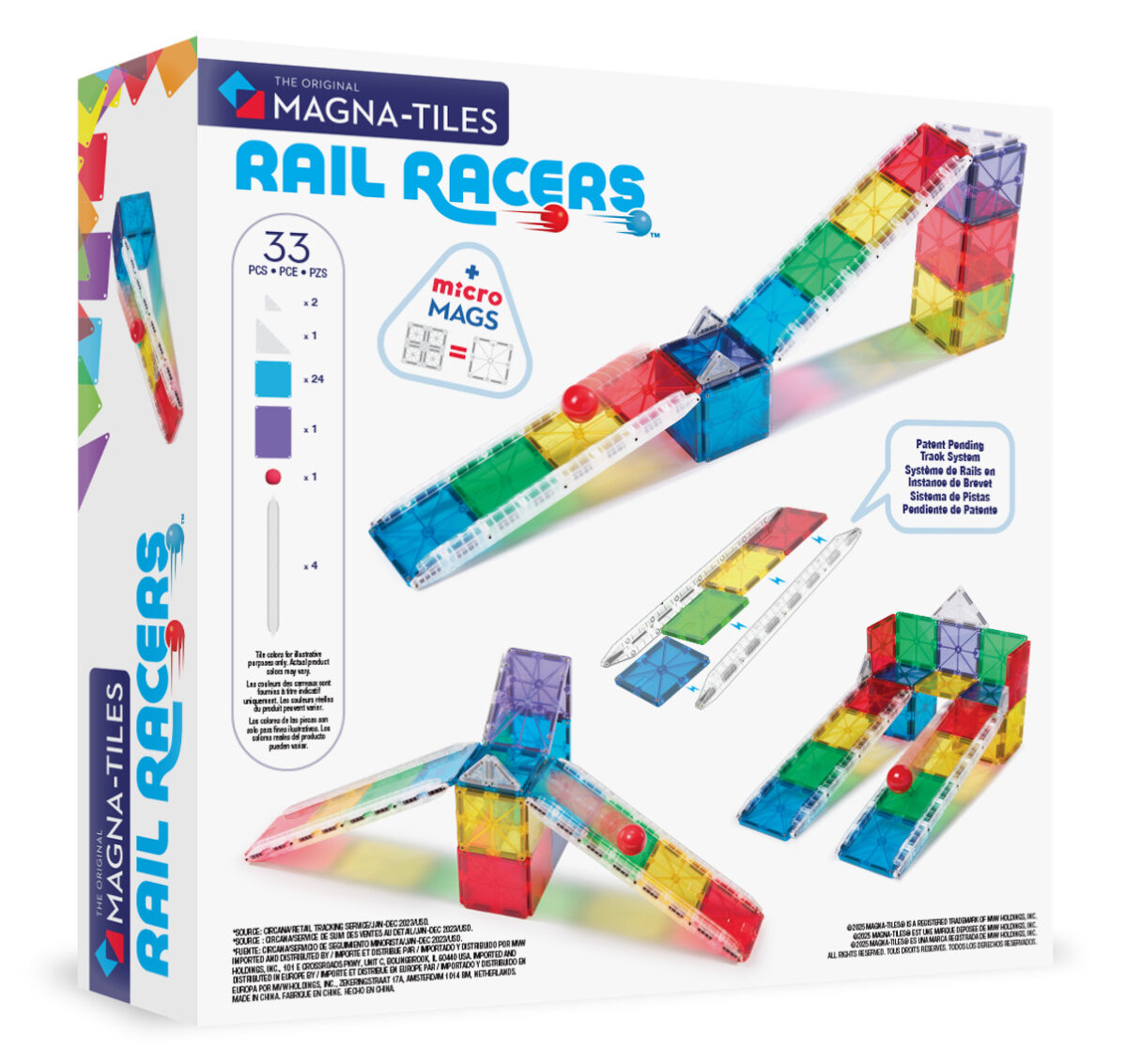 MAGNA-TILES kuglebane 33 stk - Billede 2