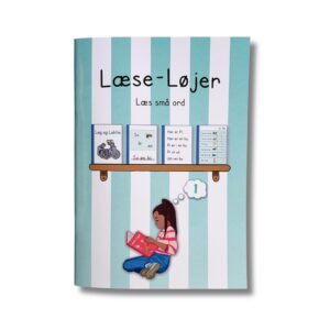 Læse-Løjer 1 er en læsebog med små tekster og små ord på 2 - 3 bogstaver til 0. klasse og 1. klasse.