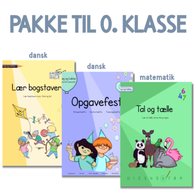 Bogpakke 0. klasse