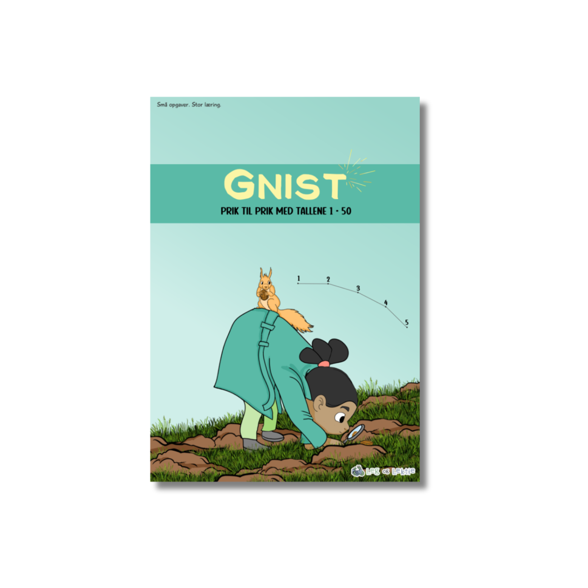 GNIST bogpakke - 2 x prik til prik og malebog - Billede 3